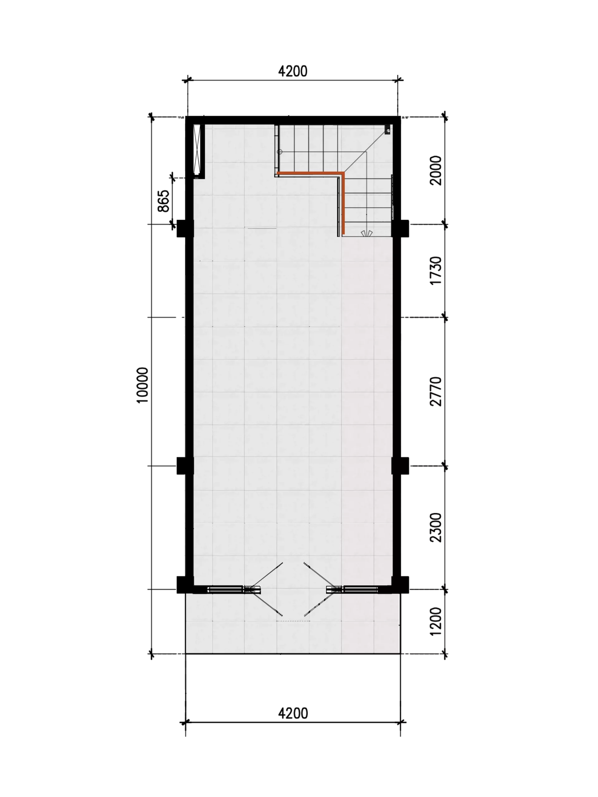 Plan GMI Square Lantai 1